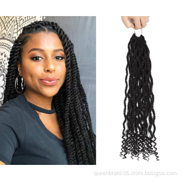 Smartbraid Afro KinkyOmbre Marley Twist Hair Kinky Twist